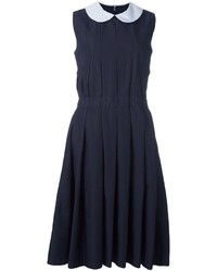 Темно-синее платье от Comme des Garcons