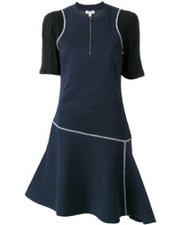 Темно-синее платье от Kenzo