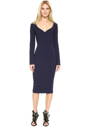 Темно-синее платье от Antonio Berardi