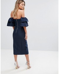 Темно-синее платье от Keepsake