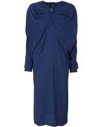 Темно-синее платье от Marni