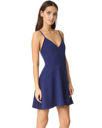 Темно-синее платье от Amanda Uprichard