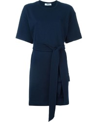 Темно-синее платье от MSGM