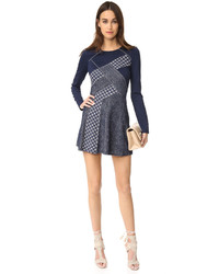 Темно-синее платье от BCBGMAXAZRIA