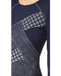 Темно-синее платье от BCBGMAXAZRIA