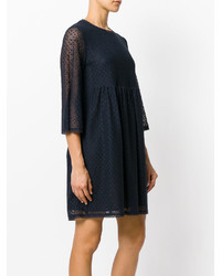 Темно-синее платье от Twin-Set