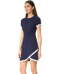 Темно-синее платье от Shoshanna