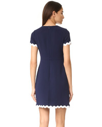 Темно-синее платье от Shoshanna