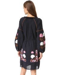 Темно-синее платье от Figue