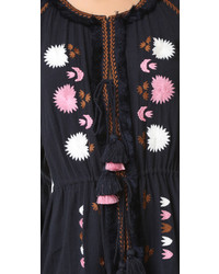 Темно-синее платье от Figue