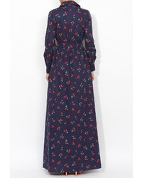 Темно-синее платье от Tutto Bene