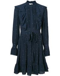 Темно-синее платье от Twin-Set