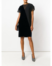 Темно-синее платье от Lanvin