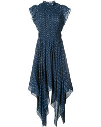 Темно-синее платье от Ulla Johnson