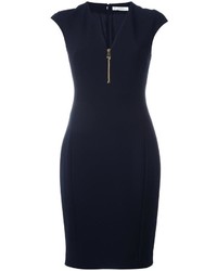 Темно-синее платье от Versace