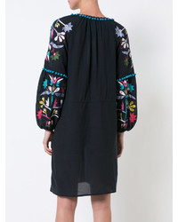 Темно-синее платье от Figue