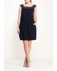 Темно-синее платье от Violeta BY MANGO