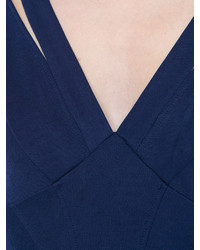 Темно-синее платье от Zac Posen