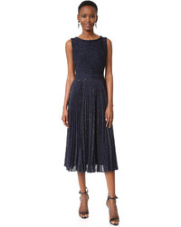 Темно-синее платье от Zac Posen