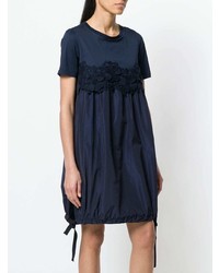 Темно-синее повседневное платье от Moncler