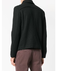 Темно-синее полупальто от Transit