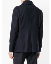 Темно-синее полупальто от Woolrich