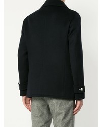 Темно-синее полупальто от Loveless