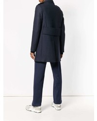 Темно-синее полупальто от Valentino