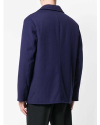 Темно-синее полупальто от TOMORROWLAND