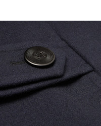 Темно-синее полупальто от Tom Ford