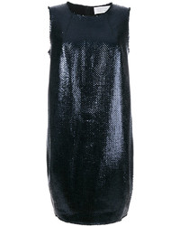 Темно-синее шерстяное платье от Gianluca Capannolo