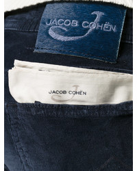 Мужские темно-синие бархатные джинсы от Jacob Cohen