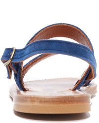 Женские темно-синие босоножки от K. Jacques