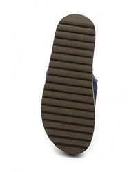 Женские темно-синие босоножки от Exquily