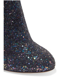 Темно-синие ботильоны от Charlotte Olympia