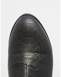 Темно-синие ботильоны от Asos