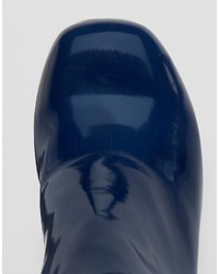 Темно-синие ботильоны от Asos