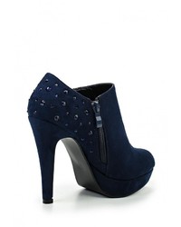 Темно-синие ботильоны от Malien