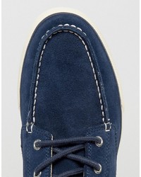 Темно-синие ботинки дезерты от Sperry