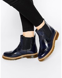 Женские темно-синие ботинки челси от Bronx