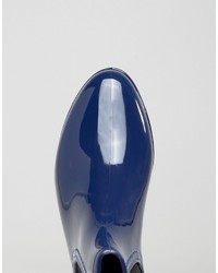 Женские темно-синие ботинки челси от JuJu