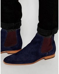 Мужские темно-синие ботинки челси от Paul Smith