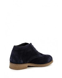 Мужские темно-синие ботинки от Elong