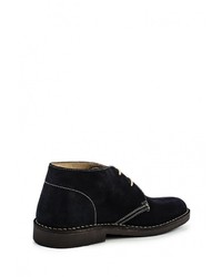 Мужские темно-синие ботинки от Loake