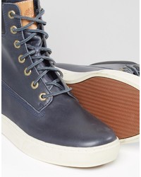 Мужские темно-синие ботинки от Timberland