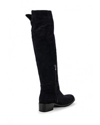 Темно-синие ботфорты от Ekonika