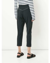 Женские темно-синие брюки-галифе от Bassike