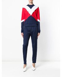 Женские темно-синие брюки-галифе от MSGM