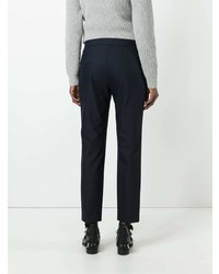 Женские темно-синие брюки-галифе от Theory