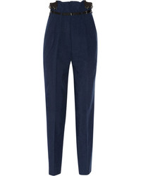 Женские темно-синие брюки-галифе от Toga